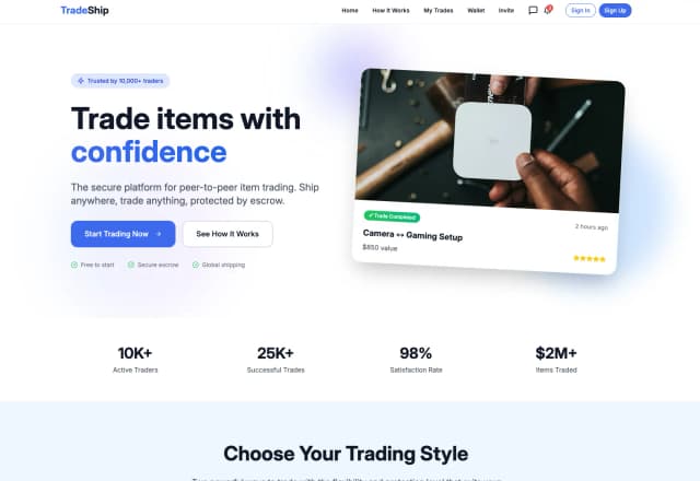 Frontend Next.js website